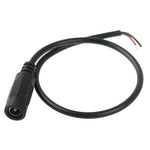 Câble d'alimentation DC femelle 5,5 x 2,1 mm pour adaptateur d'ordinateur portable, longueur : 30 cm, 5,5 x 2,1 mm (longueur : 30 cm)