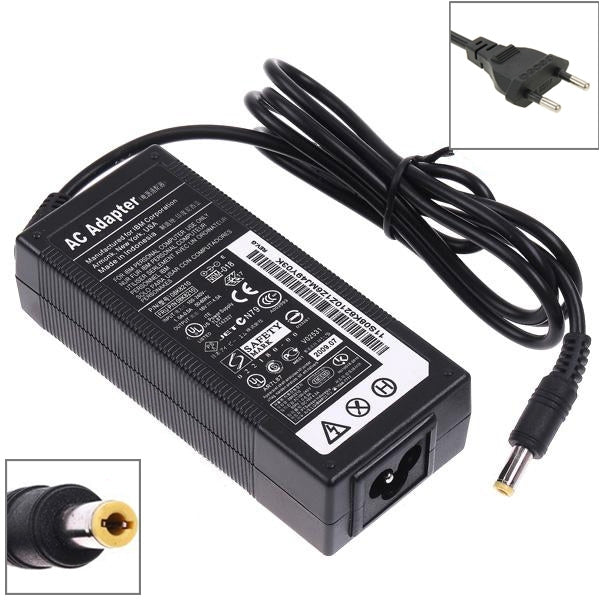 Adaptateur secteur 19V 3,42A 65W pour ordinateur portable Lenovo, embouts de sortie : 5,5 x 2,5mm, prise EU, prise US, prise UK
