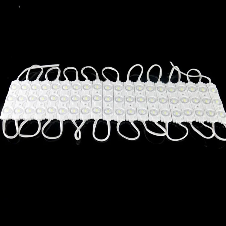 180 degrés 20 x 3 LED SMD 5730 convexe lumière blanche chaude haute, DC 12V, S-LED-0395W, S-LED-0395WW