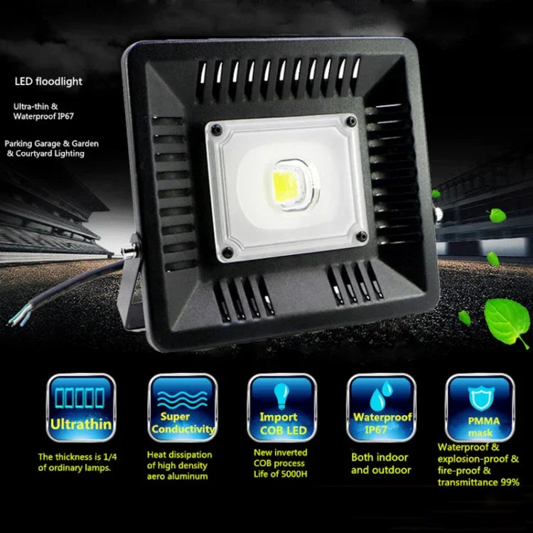 Flux lumineux: > 4000lm, FP > 0,9, IRC > 80, CA 90-140V, 50W Blanc chaud