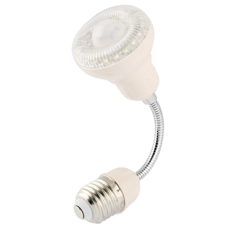 Veilleuse à LED E27 1.8W avec capteur de mouvement, à économie d'énergie, distance sensible : 5 - 7m