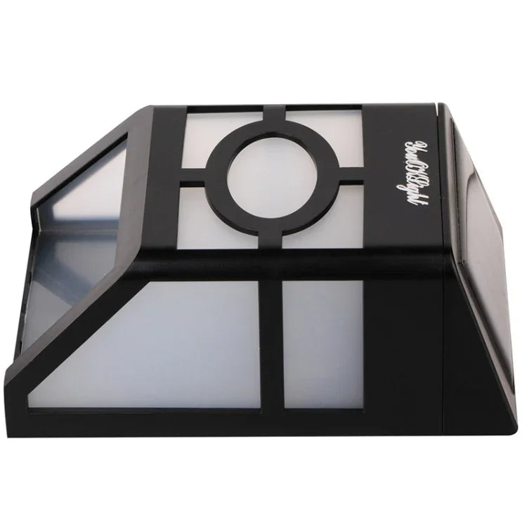 2 Lampes LED solaires murales pour clôture, S-LED-3090W, S-LED-3090WW