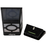 2 Lampes LED solaires murales pour clôture, S-LED-3090W, S-LED-3090WW