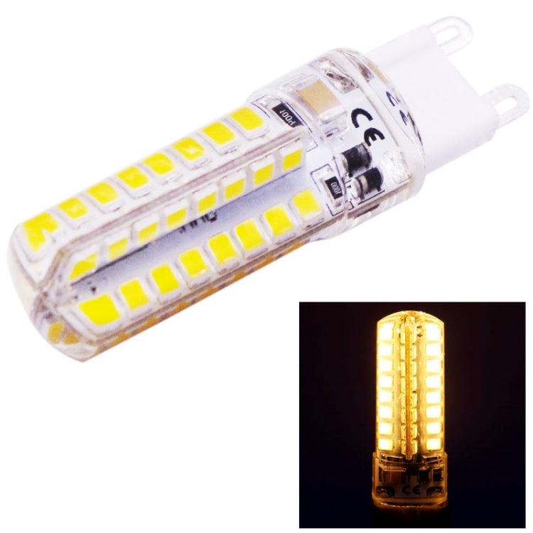 64 LED SMD 2835, AC 220V, S-LED-6501W, S-LED-6501WW