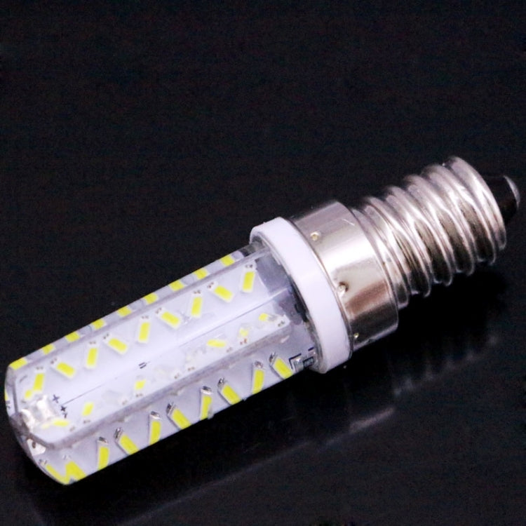 72 LED SMD 3014, Adjustable Brightness, AC 220V, E14 220V White Light, E14 220V Warm White