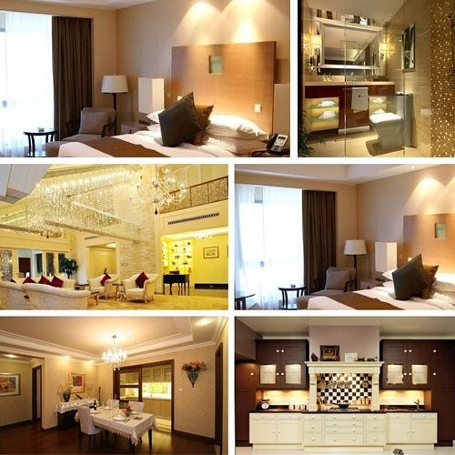 72 LED SMD 3014, Adjustable Brightness, AC 220V, E14 220V White Light, E14 220V Warm White