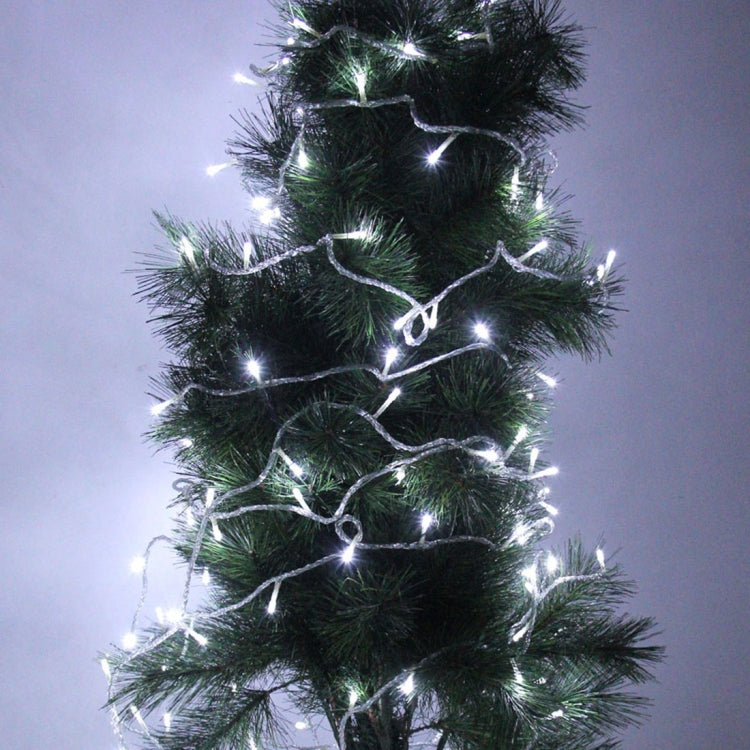 Pour fête de Noël, 100 LED lumière blanche, avec contrôleur à 8 fonctions, 220V, prise UK