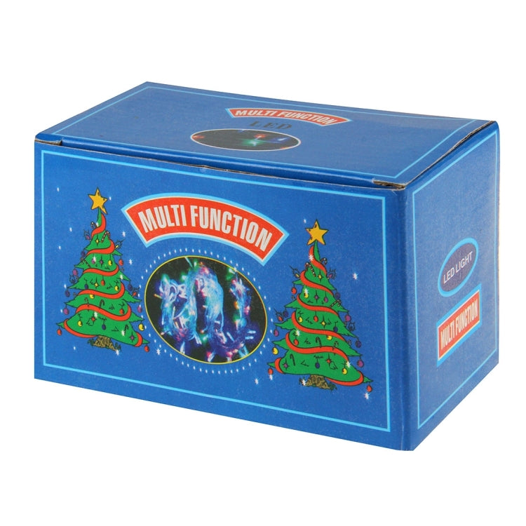 Pour fête de Noël, 100 LED lumière blanche, avec contrôleur à 8 fonctions, 220V, prise UK