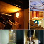 6 lampes LED pour allées, couloirs, escaliers, placards