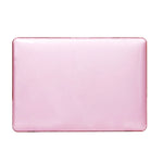 Pour coque rigide de protection pour ordinateur portable MacBook Air 13,3 pouces A1466 2012-2017 / A1369 2010-2012, Gris, Rose