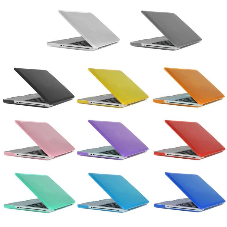 Coque de protection rigide mate pour ordinateur portable MacBook Pro 13,3 pouces A1278 (2009-2012), multicolore
