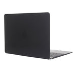 Coque de protection rigide en cristal coloré et transparent pour Macbook 12 pouces
