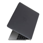 Coque de protection rigide en cristal coloré et transparent pour Macbook 12 pouces