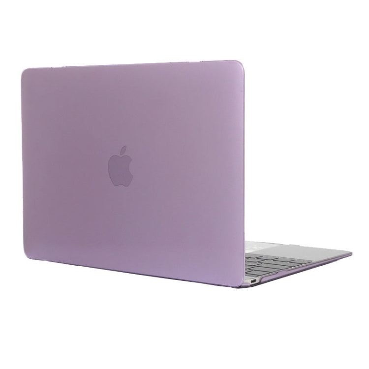 Coque de protection rigide en cristal coloré et transparent pour Macbook 12 pouces