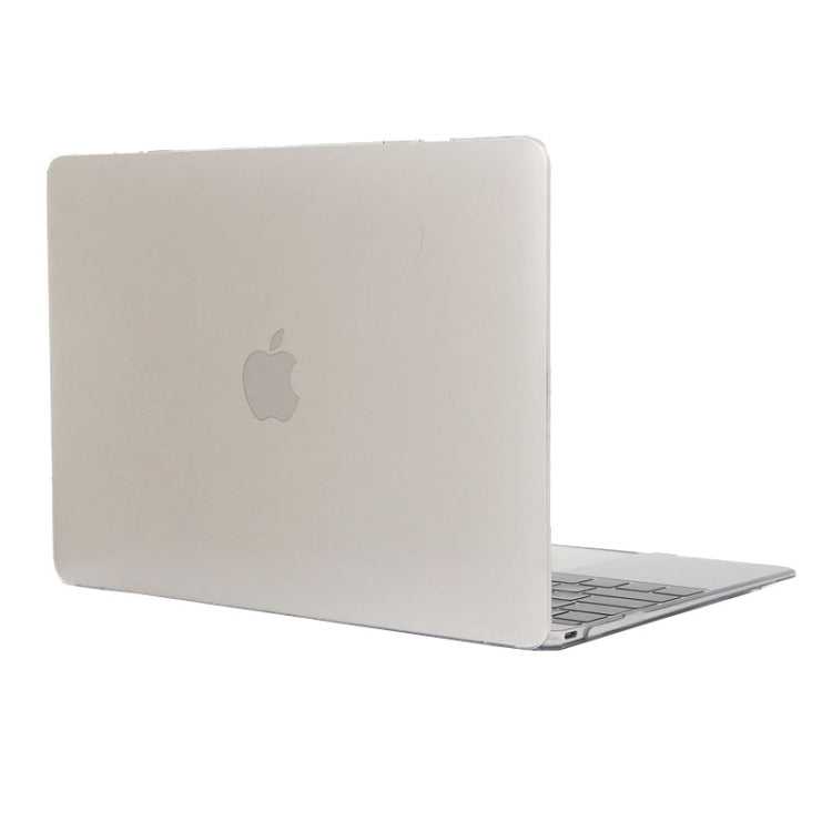 Coque de protection rigide en cristal coloré et transparent pour Macbook 12 pouces