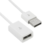 Câble d'extension USB mâle vers femelle pour Mac, longueur : 1m