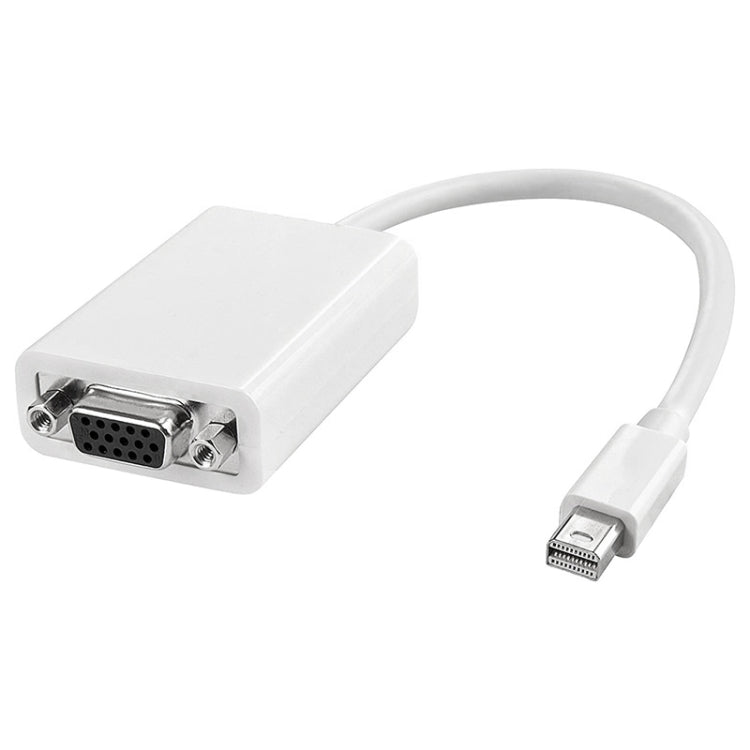 Adaptateur Mini Display vers VGA 15 Broches Femelle pour Apple, Mini DP vers VGA 15 Broches