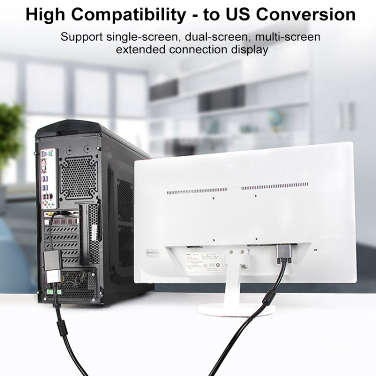 Adaptateur DisplayPort Mâle vers DVI 24+5 Femelle, Longueur du Câble : 12cm, DP Mâle vers DVI 24+5 Femelle