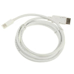 Câble DisplayPort vers Mini DisplayPort, Longueur : 1,8m, DP vers Mini DP Mâle