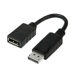 Câble DisplayPort mâle vers DisplayPort femelle, longueur : 1,8m, DP mâle vers DP femelle, DP vers DP femelle