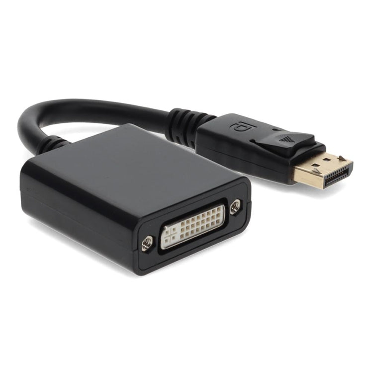 Câble adaptateur DisplayPort mâle vers DVI 24+1 femelle, longueur : 20cm, DP mâle vers DVI 24+1 femelle