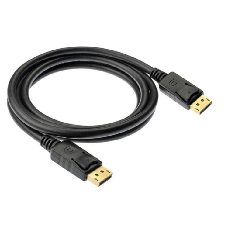 Câble DisplayPort mâle vers DisplayPort mâle, longueur : 1,8m, DP vers DP mâle (plaqué or)