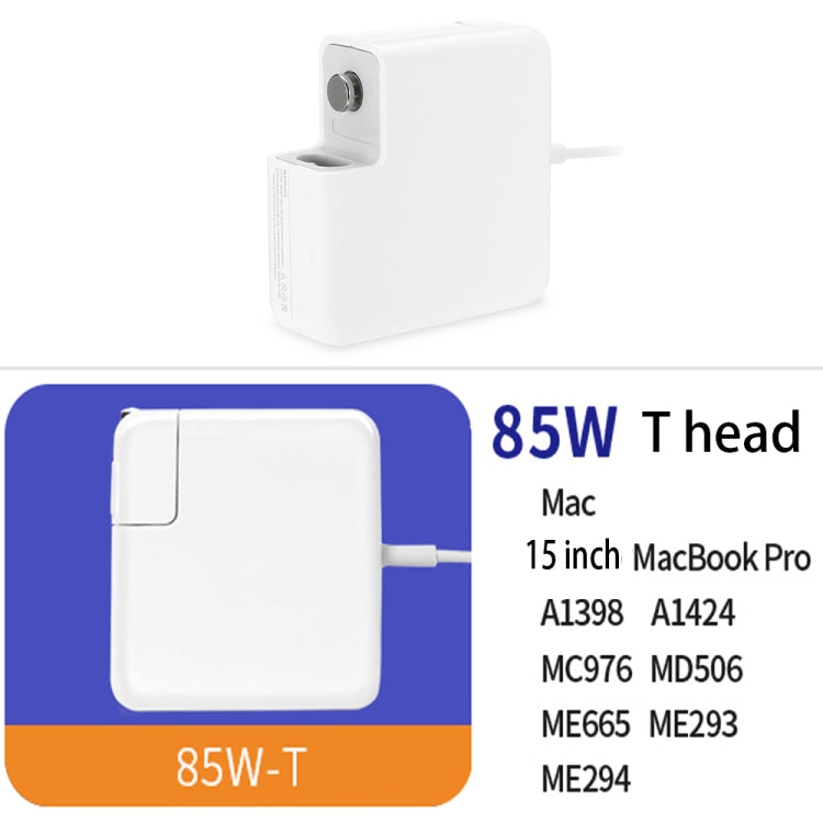 A1424 Adaptateur Secteur 85W 20V 4,25A 5 Broches MagSafe 2 pour MacBook, Longueur du Câble : 1,6 m, Prise US, 85W Prise US
