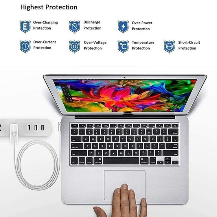 A1424 Adaptateur Secteur 85W 20V 4,25A 5 Broches MagSafe 2 pour MacBook, Longueur du Câble : 1,6 m, Prise US, 85W Prise US