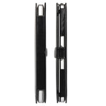 Housse en cuir pour ordinateur portable avec bouton-pression pour MacBook Pro 13,3 pouces