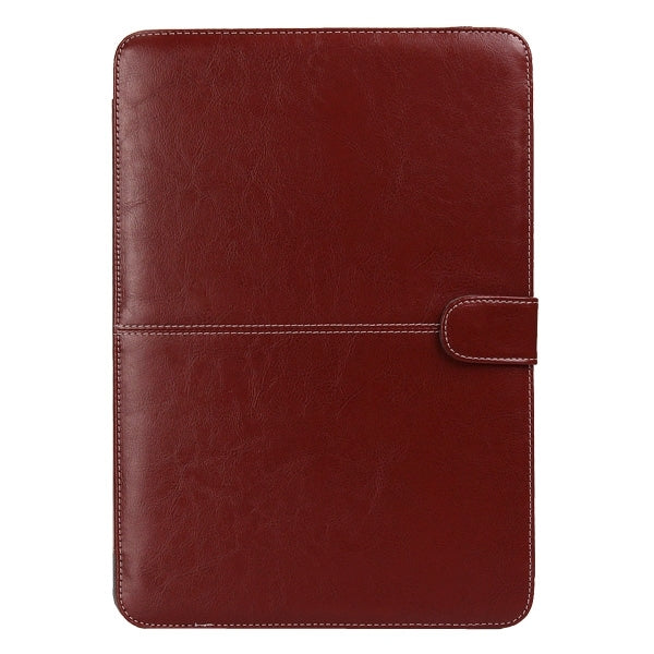 Housse en cuir pour MacBook Pro Retina 13,3 pouces avec bouton-pression