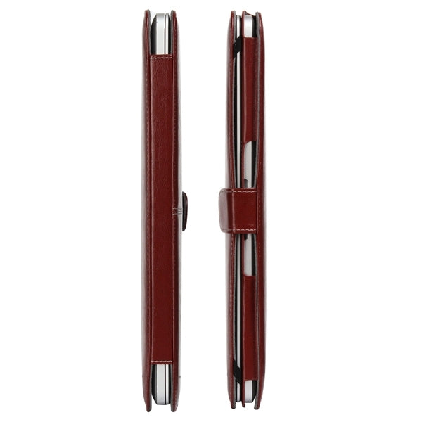 Housse en cuir pour MacBook Pro Retina 13,3 pouces avec bouton-pression