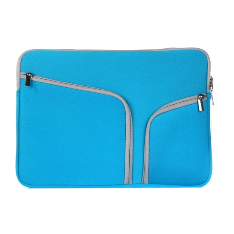 Sacoche d'ordinateur portable double poche zippée pour Macbook Air 11,6 pouces