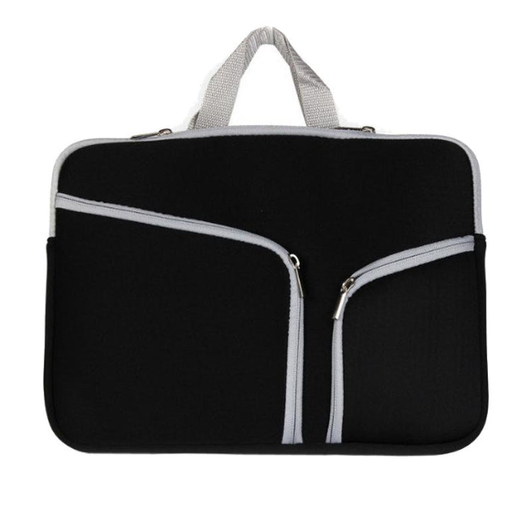 Sac à main à double poche zippée pour ordinateur portable Macbook Air 13 pouces