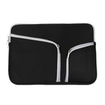 Sac à main à double poche zippée pour ordinateur portable Macbook Air 13 pouces