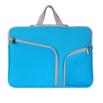 Sac à main à double poche zippée pour ordinateur portable Macbook Air 13 pouces