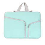 Sac à main à double poche zippée pour ordinateur portable Macbook Air 13 pouces