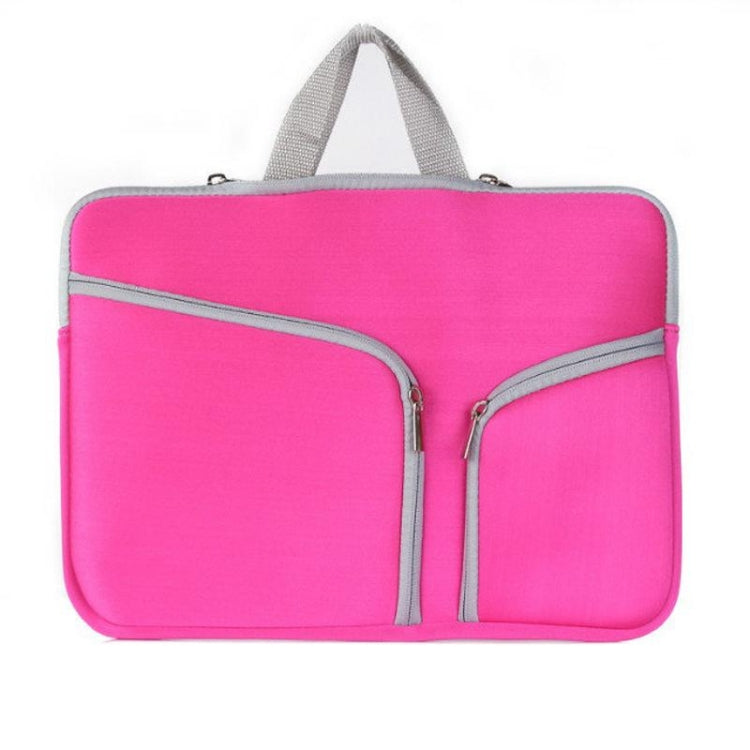 Sac à main à double poche zippée pour ordinateur portable Macbook Air 13 pouces