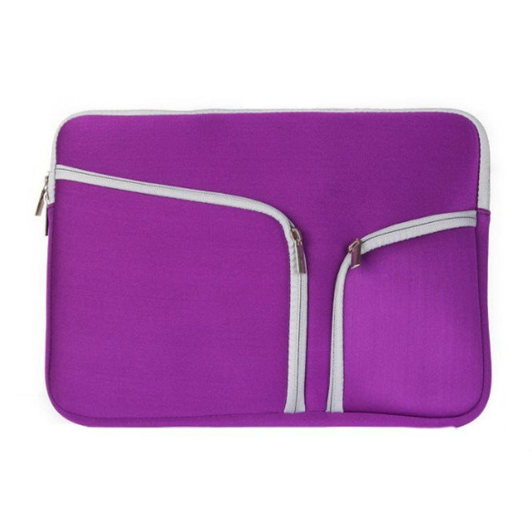 Sac à main à double poche zippée pour ordinateur portable Macbook Air 13 pouces