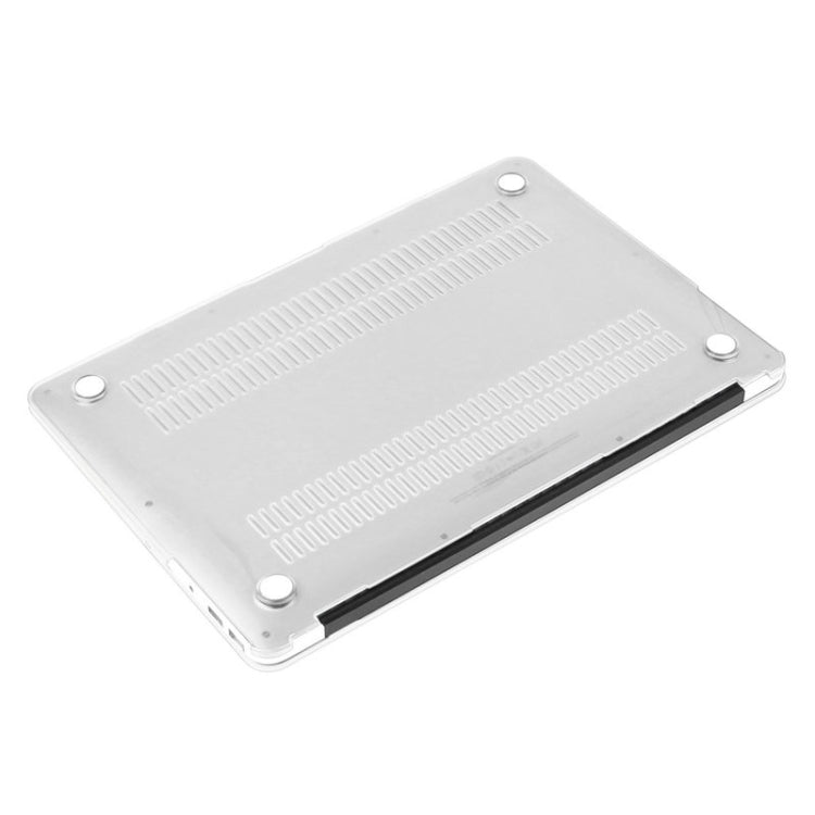 ENKAY pour Macbook Air 11,6 pouces (version US) / A1370 / A1465 Étui de protection rigide en plastique transparent 3 en 1 Hat-Prince avec protection de clavier et bouchon anti-poussière pour ports