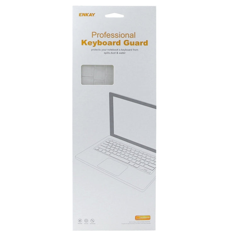 ENKAY pour Macbook Air 11,6 pouces (version US) / A1370 / A1465 Étui de protection rigide en plastique transparent 3 en 1 Hat-Prince avec protection de clavier et bouchon anti-poussière pour ports