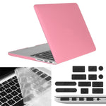 ENKAY pour Macbook Pro Retina 15,4 pouces (version américaine) / A1398 Hat-Prince Étui de protection rigide givré 3 en 1 avec protection de clavier et capuchon anti-poussière de port