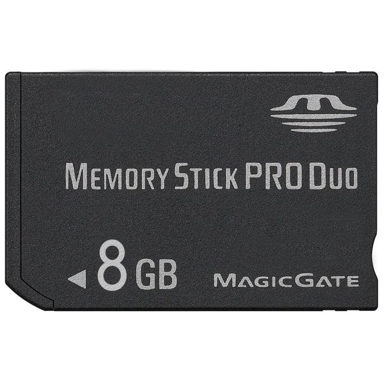 Carte Memory Stick Pro Duo 8 Go (capacité réelle à 100 %), 8 Go