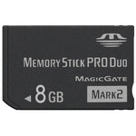 MARK2 8 Go Memory Stick Pro Duo haute vitesse (capacité réelle à 100 %), 8 Go