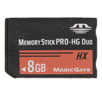 Carte mémoire Memory Stick Pro Duo HX 8 Go - Vitesse de transfert élevée de 30 Mo/s, pour PlayStation Portable (capacité réelle à 100 %), 8 Go