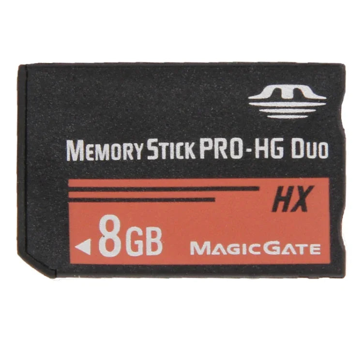 Carte mémoire Memory Stick Pro Duo HX 8 Go - Vitesse de transfert élevée de 30 Mo/s, pour PlayStation Portable (capacité réelle à 100 %), 8 Go