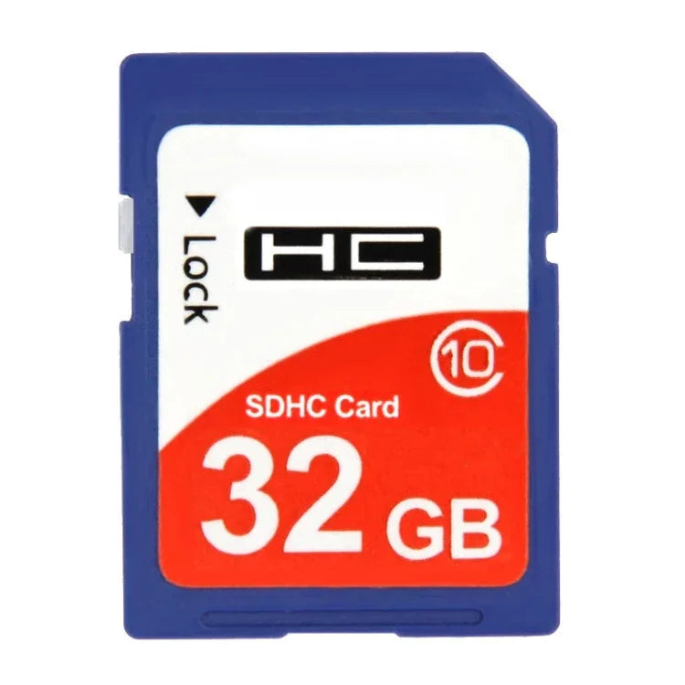 Carte mémoire SDHC 32 Go haute vitesse classe 10 pour appareil photo (capacité réelle à 100 %), 32 Go