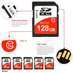 Carte mémoire SDHC haute vitesse de classe 10 de 4 Go (capacité réelle à 100 %), 4 Go