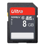 Carte mémoire SDHC 8 Go ultra haute vitesse classe 10 pour appareil photo (capacité réelle à 100 %), 8 Go