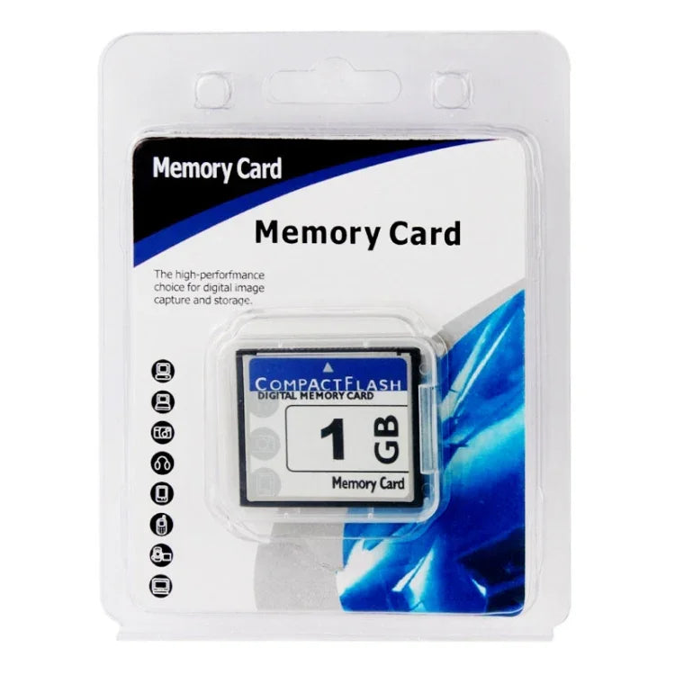 Carte mémoire numérique Compact Flash (capacité réelle à 100 %), 1 Go, 2 Go, 4 Go