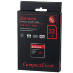 Carte Compact Flash Extreme 32 Go, vitesse de lecture 400 fois supérieure, jusqu'à 60 Mo/s (100 % de la capacité réelle), 32 Go